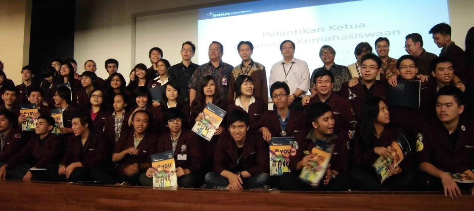 Pelantikan Himpunan Mahasiswa Binus University