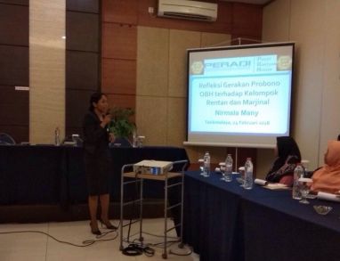 DOSEN BINUS DALAM GERAKAN PRO-BONO ORGANISASI BANTUAN HUKUM