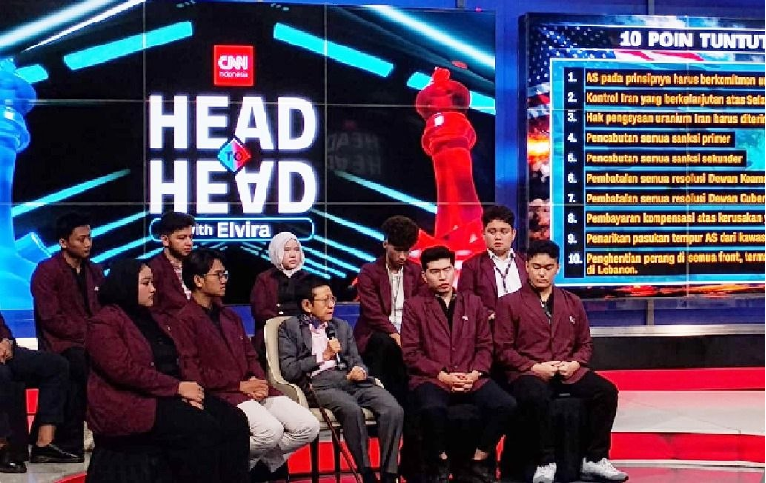 MAHASISWA HUKUM BINUS DI DIALOG CNN INDONESIA