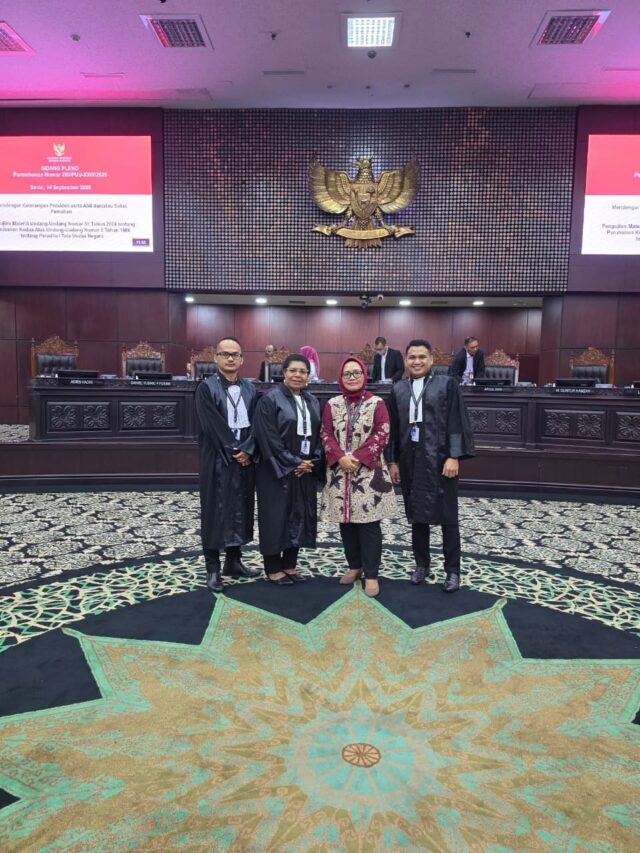 DOSEN BUSINESS LAW BINUS BERI KETERANGAN AHLI DI MK TERKAIT PERMOHONAN HAK UJI MATERIL TENTANG EKSEKUSI PUTUSAN PTUN